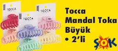 TOCCA MANDAL TOKA BÜYÜK 2'Lİ TOCCA MANDAL TOKA BÜYÜK 2'Lİ